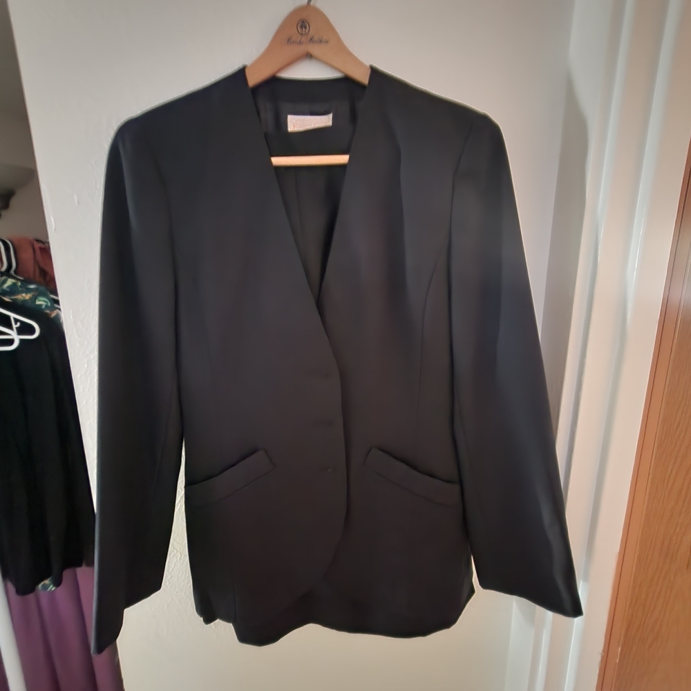 Pendleton Black Skirt Set Timeless Sophistication - Picture 3 of 8